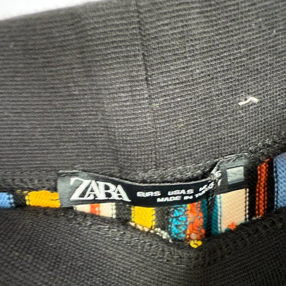 NWT Zara Striped Jacquard Cropped Tank Top Shorts Set Size Small S NEW - Picture 6 of 16